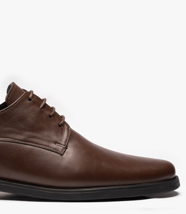 Clarke en Cuir, Marron -CL038