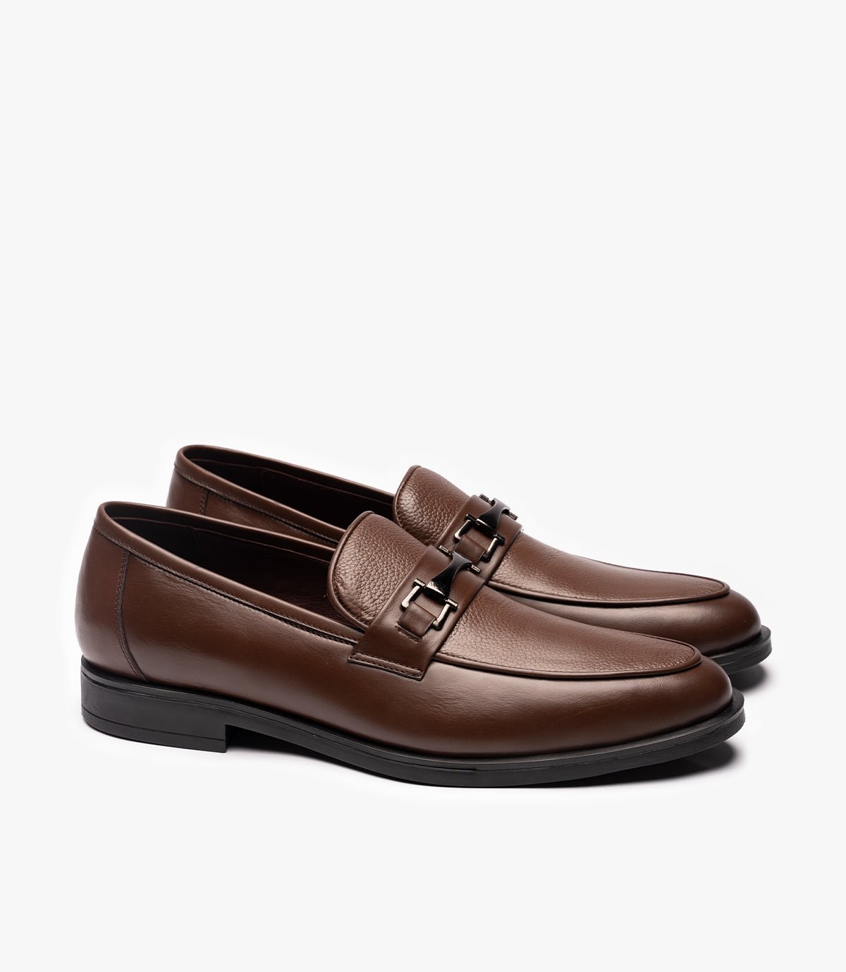 Mocassins Belgrano en Cuir Marron – CL57