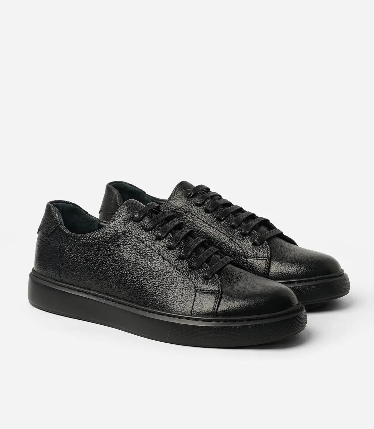 Chaussures Compensées BCBG Maxazria Nayoko Noir - Taille 38 - Cuir Avec Manchette Cheville - Neuf Sans Boîte
