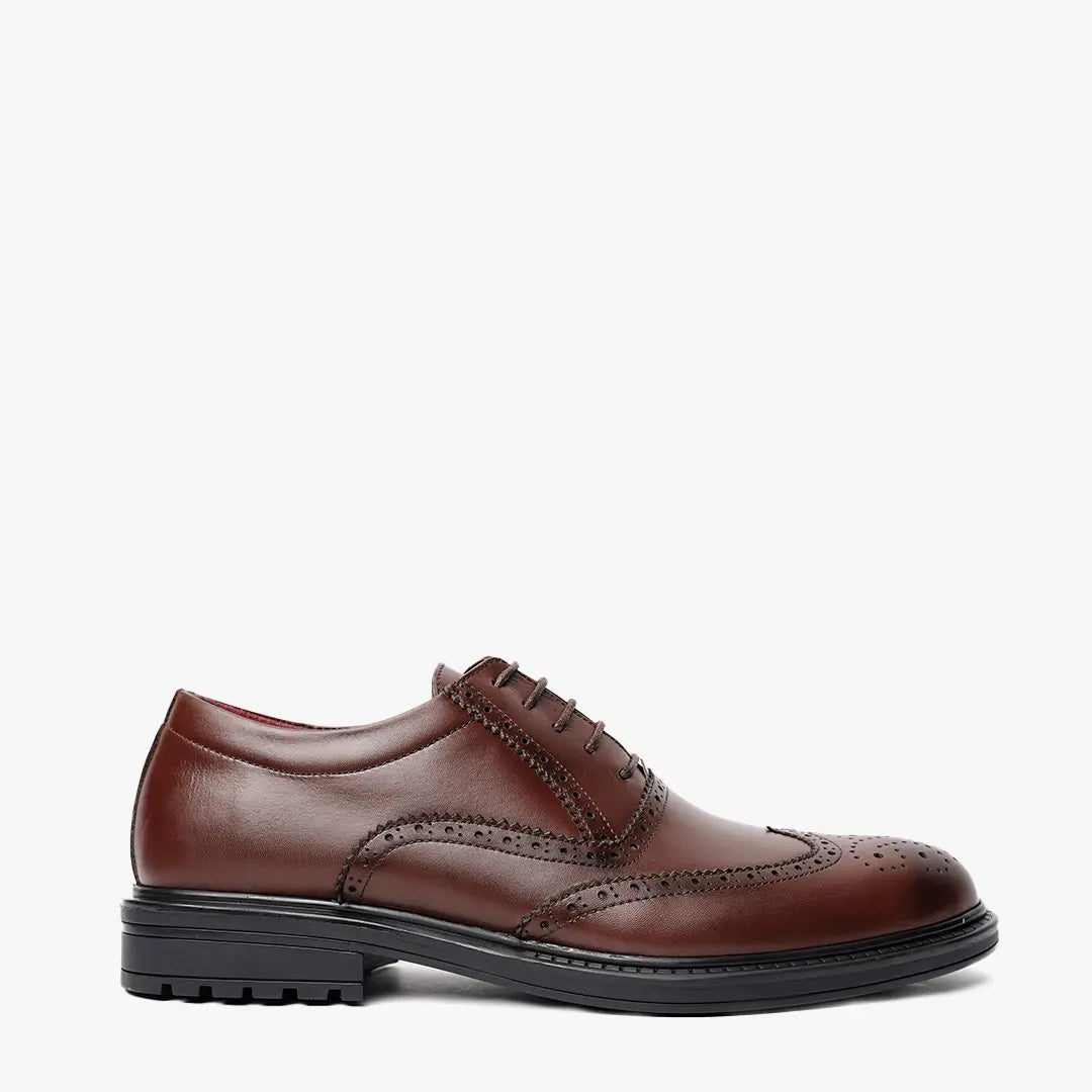 BROGUE en Cuir Marron, Dégradé -CL200 Celeno