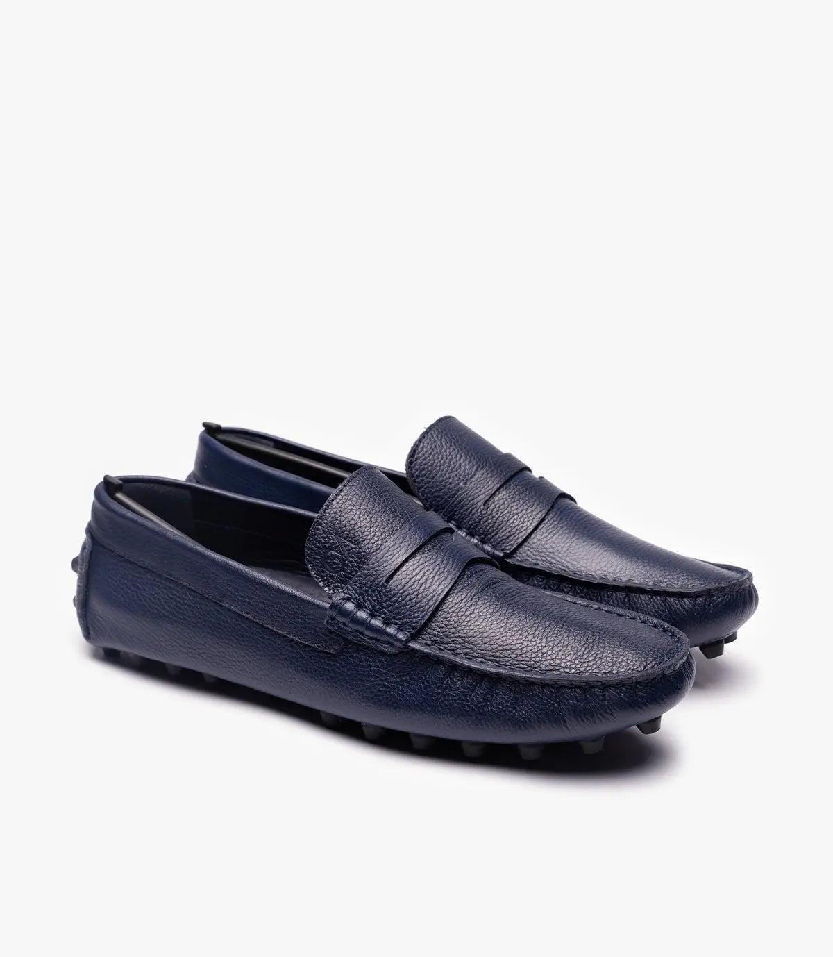 Mocassins Ricardo en Cuir Bleu Nuit – CL202 Celeno