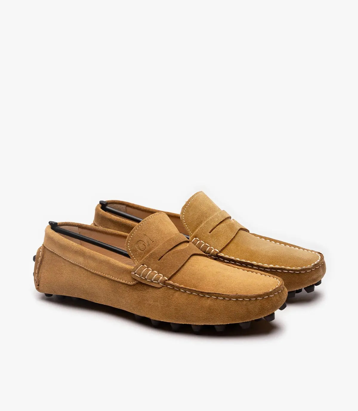 MOCASSIN RECARDO En Daim, Beige – CL202 Celeno