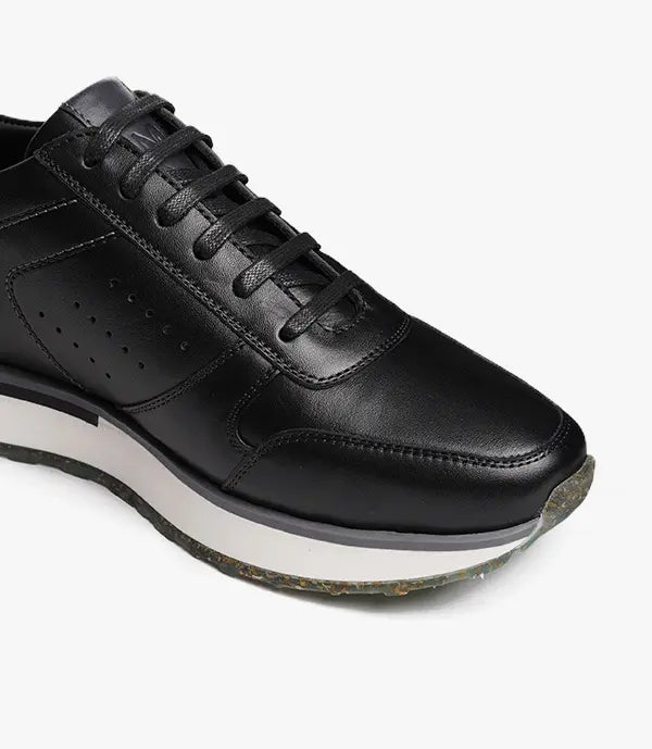 BASKET RUFFIAN en Cuir, Noir-CL6047 Celeno