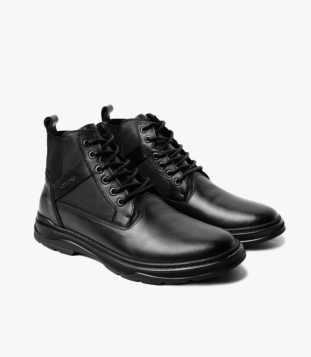 Bottine Marvel en Cuir, Noir – CL3044