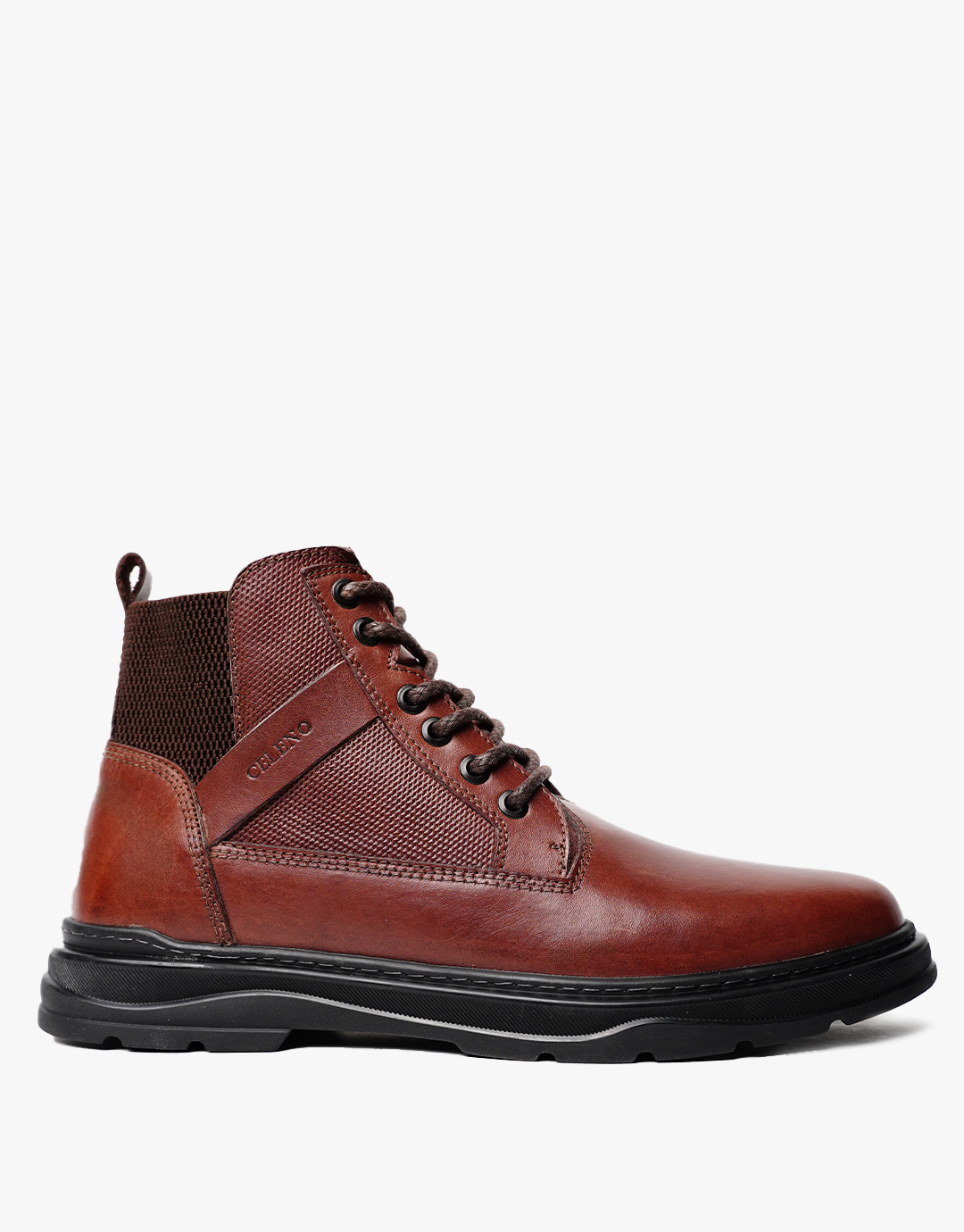 Bottine Marvel en Cuir, Marron – CL3044