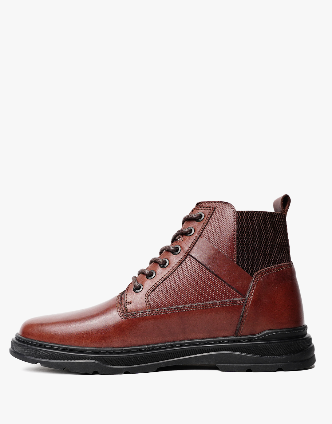 Bottine Marvel en Cuir, Marron – CL3044