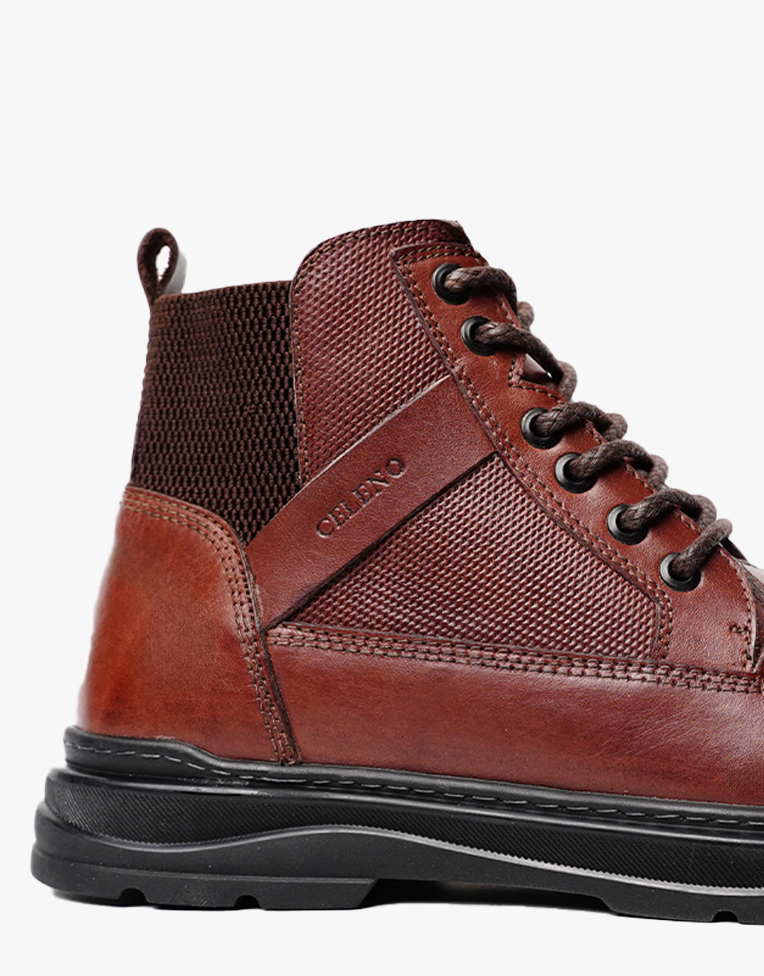 Bottine Marvel en Cuir, Marron – CL3044