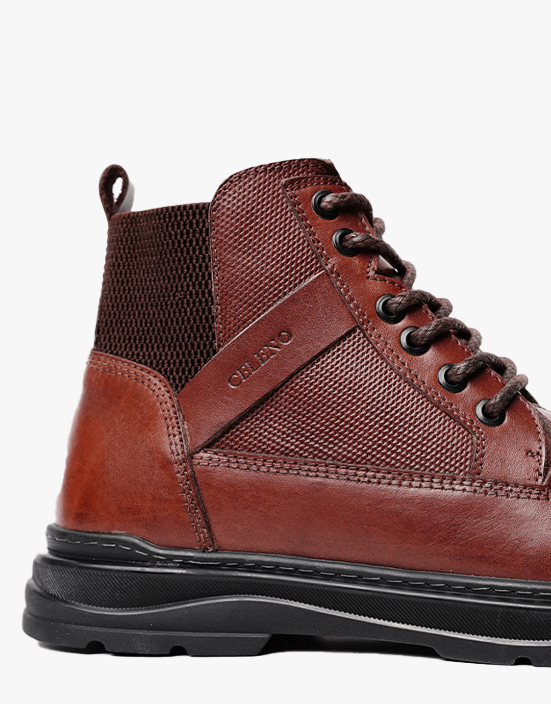 Bottine Marvel en Cuir, Marron – CL3044