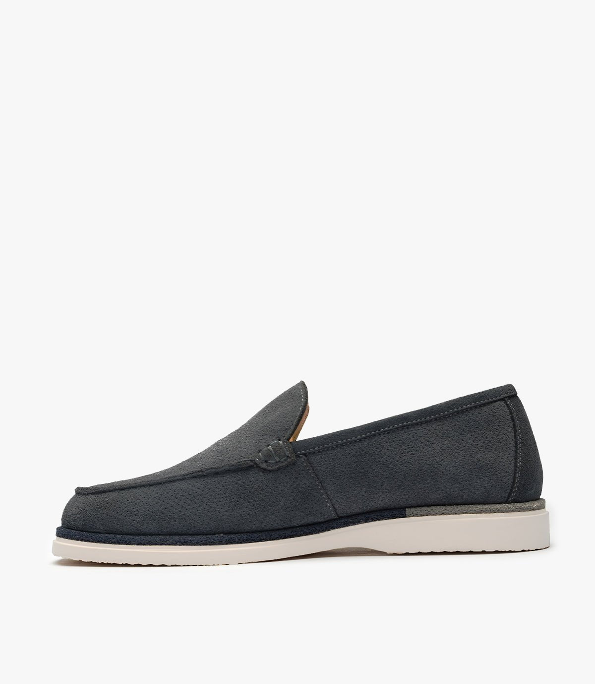 MOCASSIN EVERTON EN DAIM, BLEU NOIR - CL3062