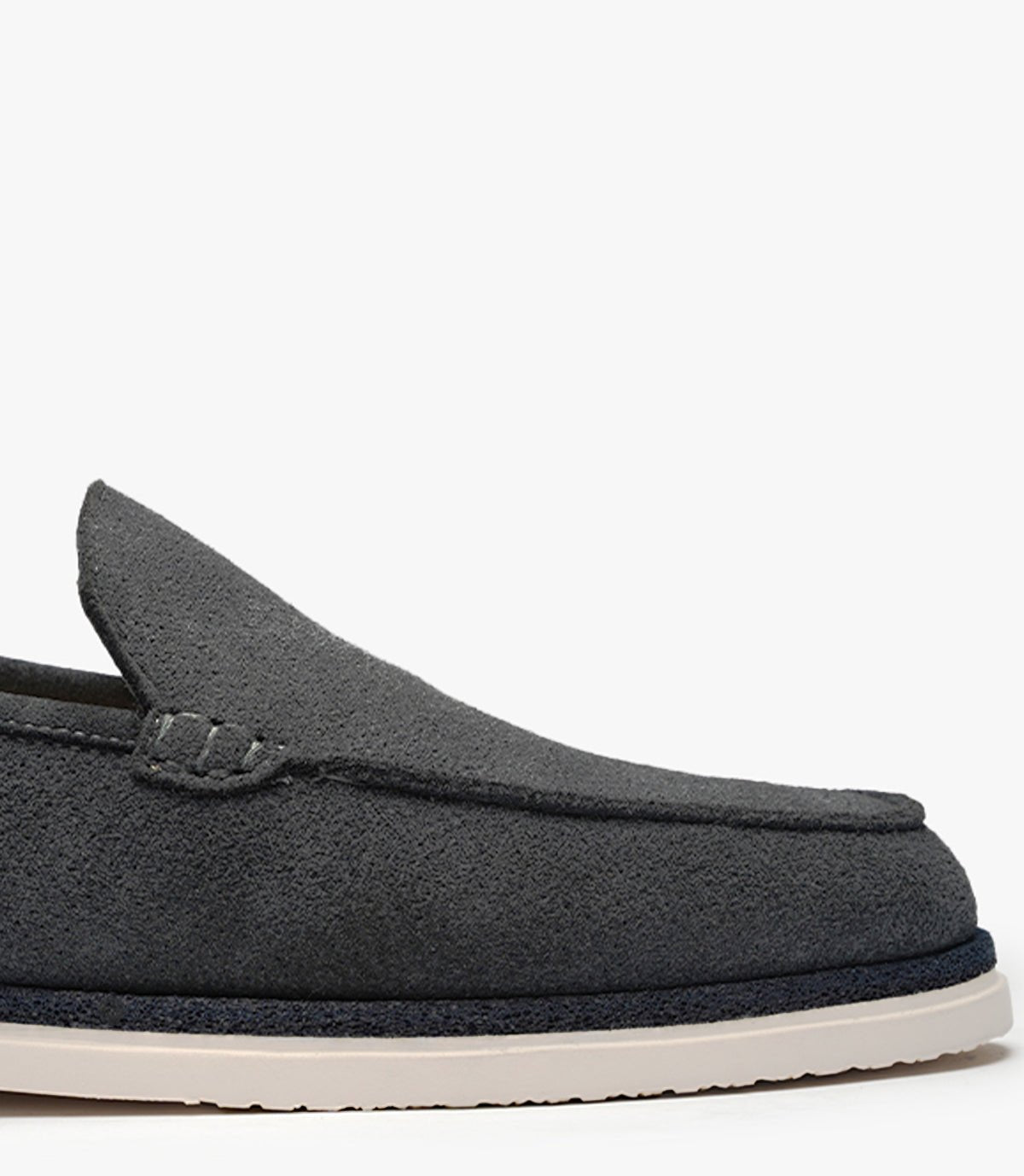 MOCASSIN EVERTON EN DAIM, BLEU NOIR - CL3062