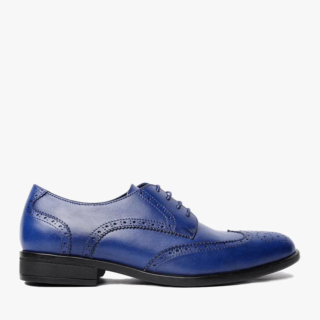 CAVALIER en Cuir, Bleu -CL307 Celeno