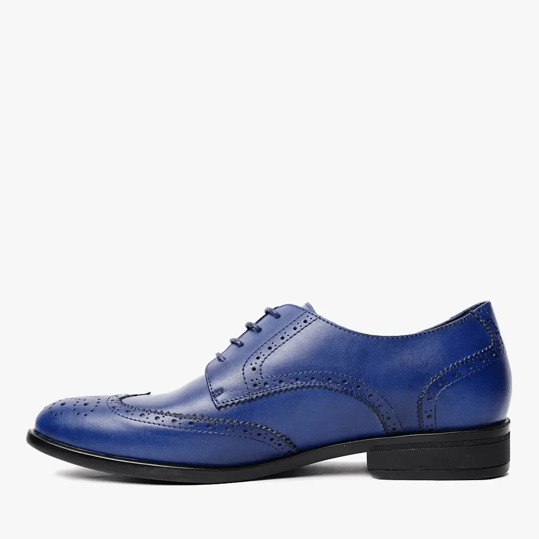 CAVALIER en Cuir, Bleu -CL307 Celeno