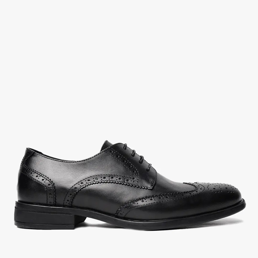 CAVALIER en Cuir, Noir-CL307 Celeno