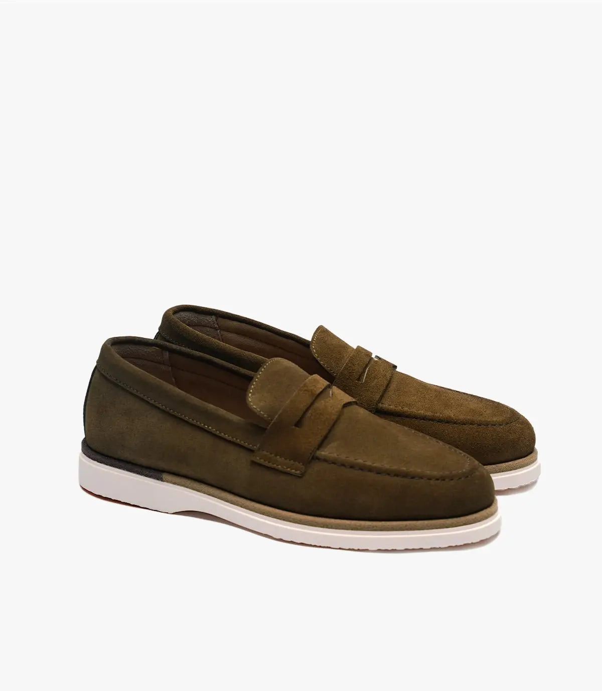 MOCASSIN REGALIA EN DAIM, MARRON - CL308 Celeno