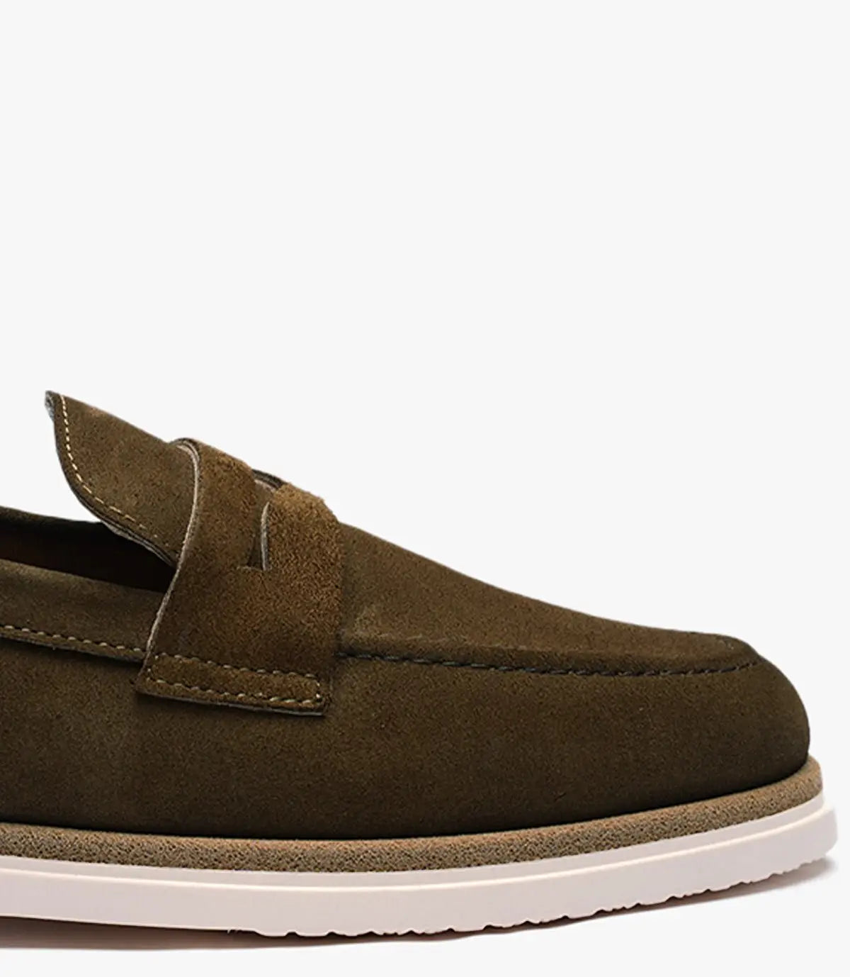MOCASSIN REGALIA EN DAIM, MARRON - CL308 Celeno