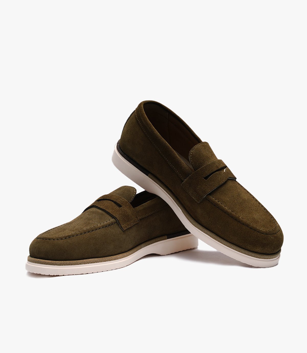 MOCASSIN REGALIA EN DAIM, MARRON - CL308
