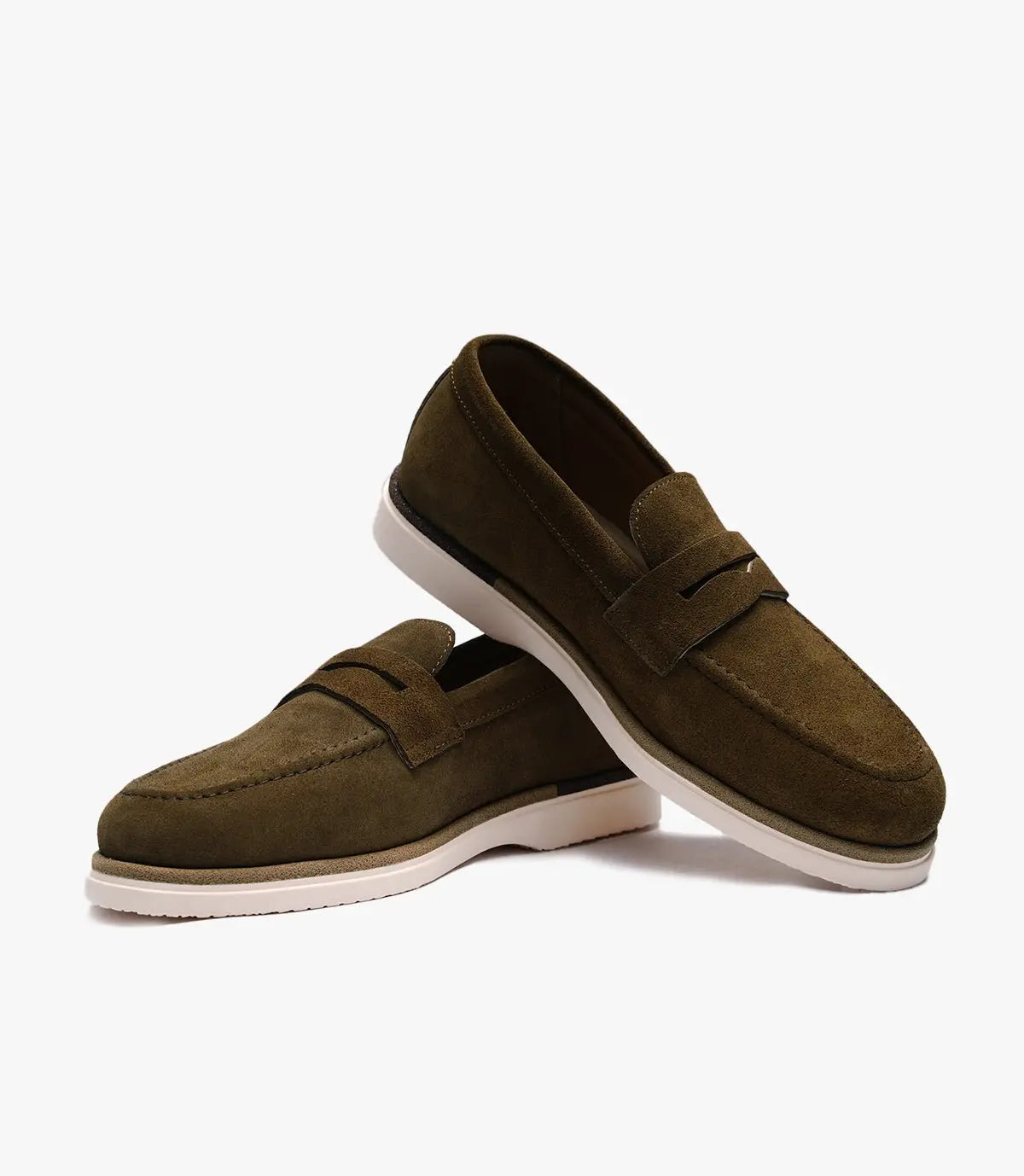 MOCASSIN REGALIA EN DAIM, MARRON - CL308 Celeno
