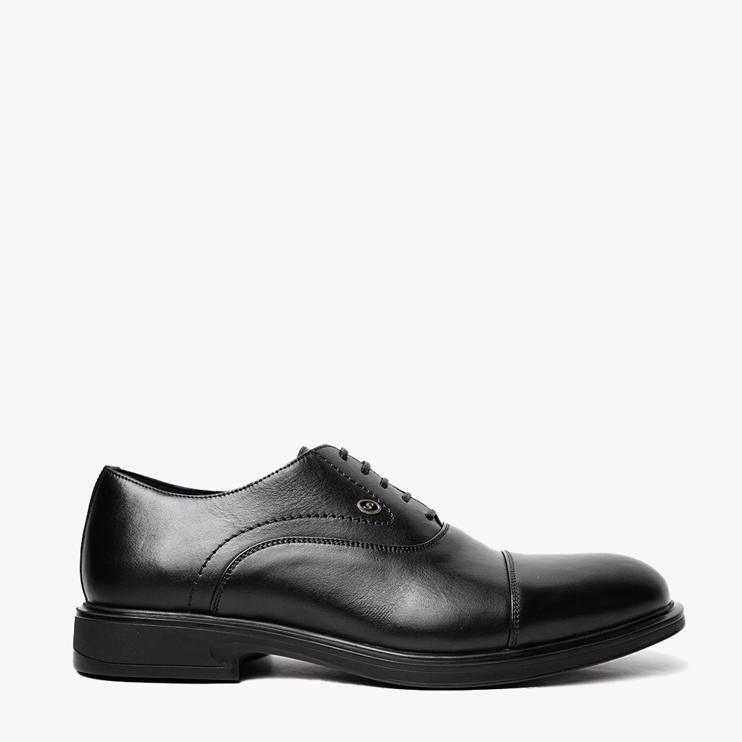 Oxford en Cuir, Noir -CL313