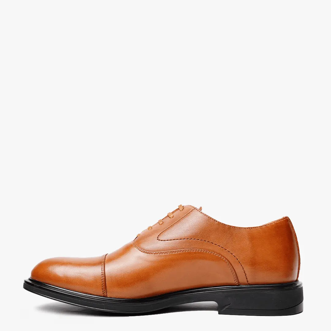 Oxford en Cuir, Tabac -CL313 Celeno