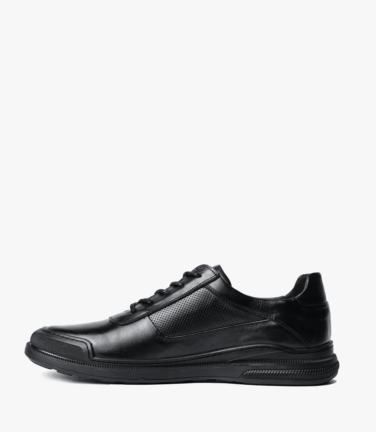 BASKET URBAN EN CUIR, Noir – CL316 Celeno