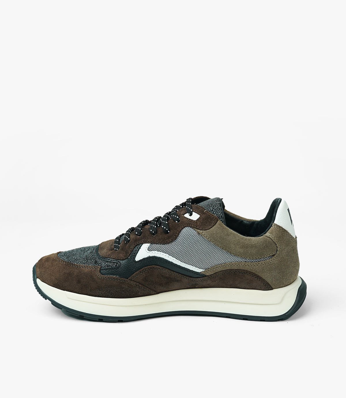 BASKET FLUENT FLEX EN DAIM, MARRON - CL810041