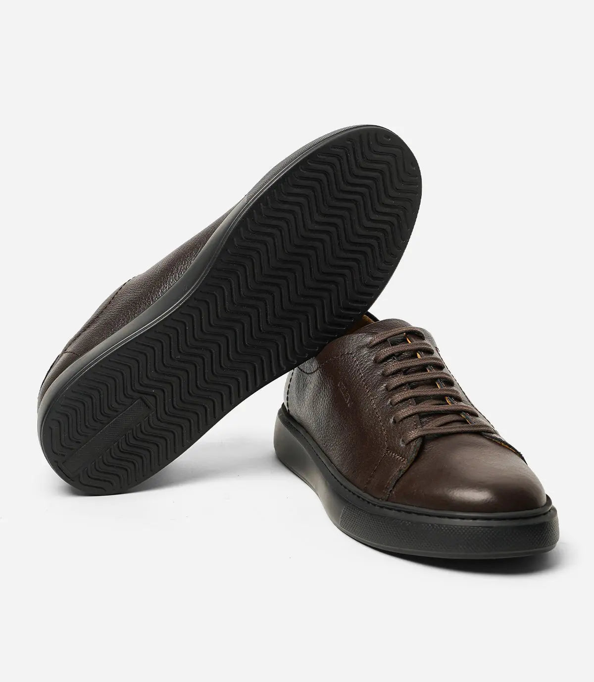 BASKET BLAZE En Cuir, Marron – CL6080 Celeno