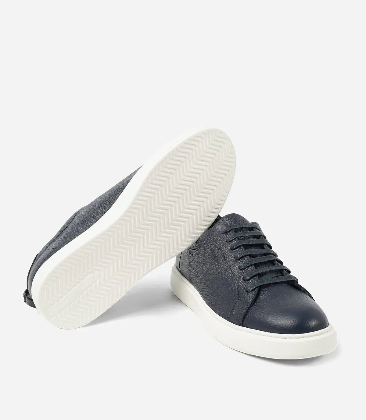 BASKET BLAZE En Cuir, Bleu Nuit – CL6080 Celeno