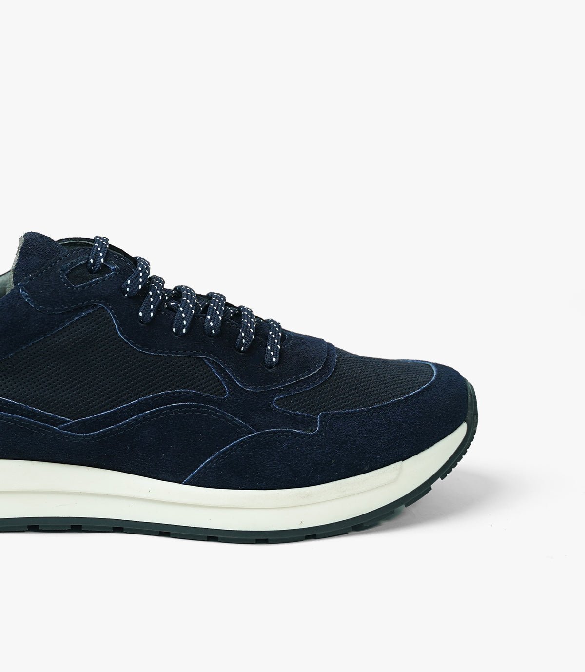 BASKET FLUENT FLEX EN DAIM, BLEU NUIT - CL830041
