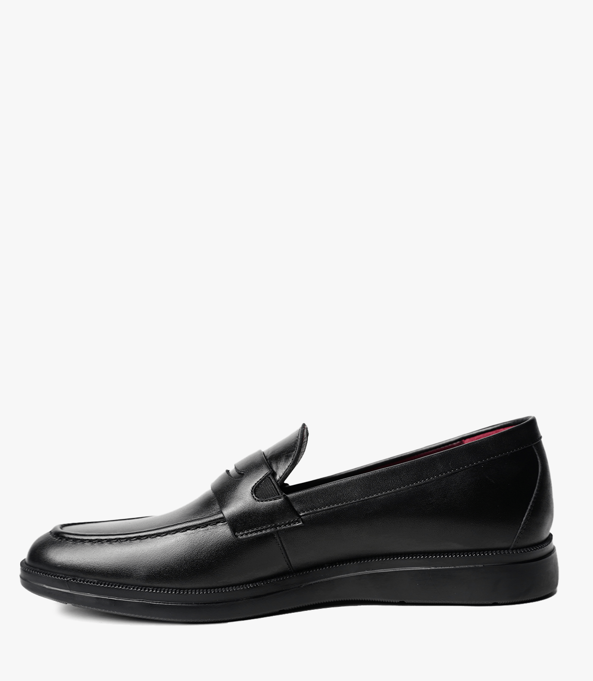 MOCASSIN LEO EN CUIR, NOIR – CL450