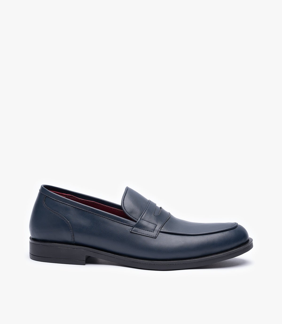 MOCASSIN Taylor en Cuir, Bleu nuit– CL477