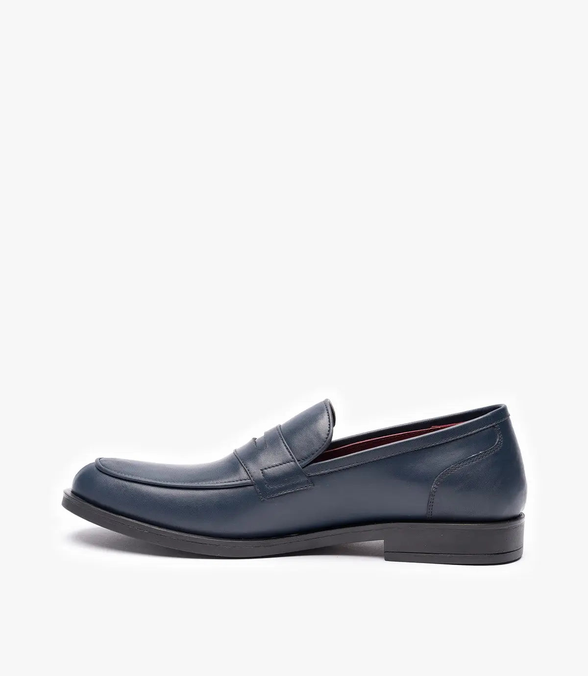 MOCASSIN Taylor en Cuir, Bleu nuit– CL477 Celeno