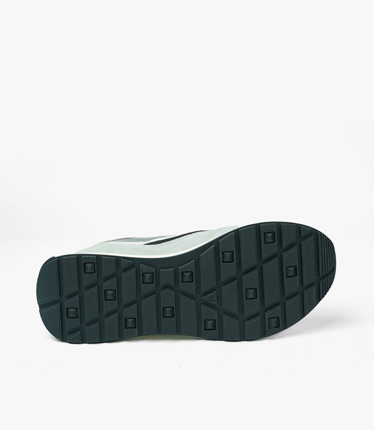 BASKET FLUENT FLEX EN DAIM, GRIS - CL850041