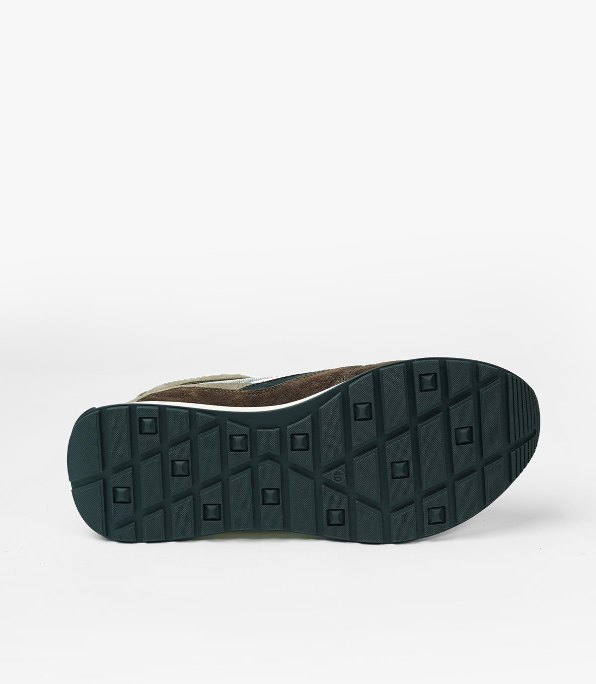 BASKET FLUENT FLEX EN DAIM, MARRON - CL810041