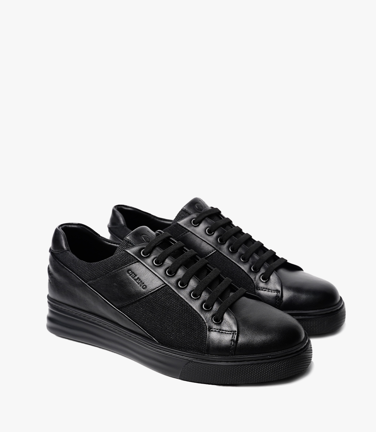 BASKET FOXTON en Cuir, Noir– CL5016