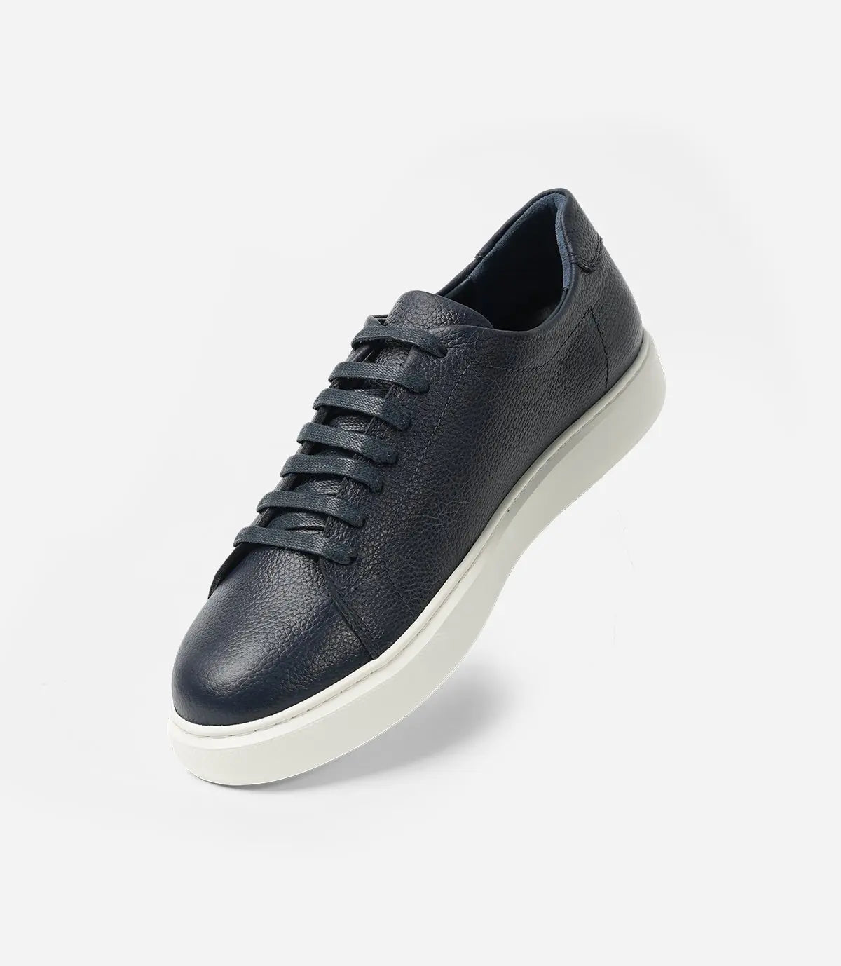 BASKET BLAZE En Cuir, Bleu Nuit – CL6080 Celeno