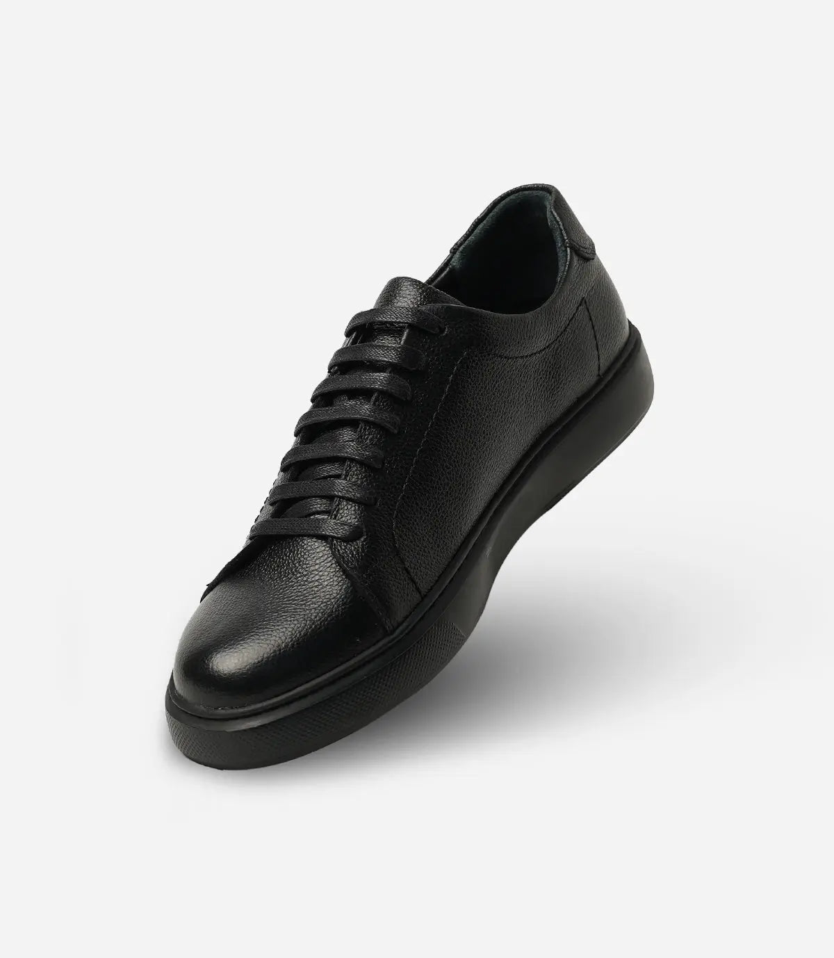 BASKET BLAZE En Cuir, Noir– CL6080 Celeno