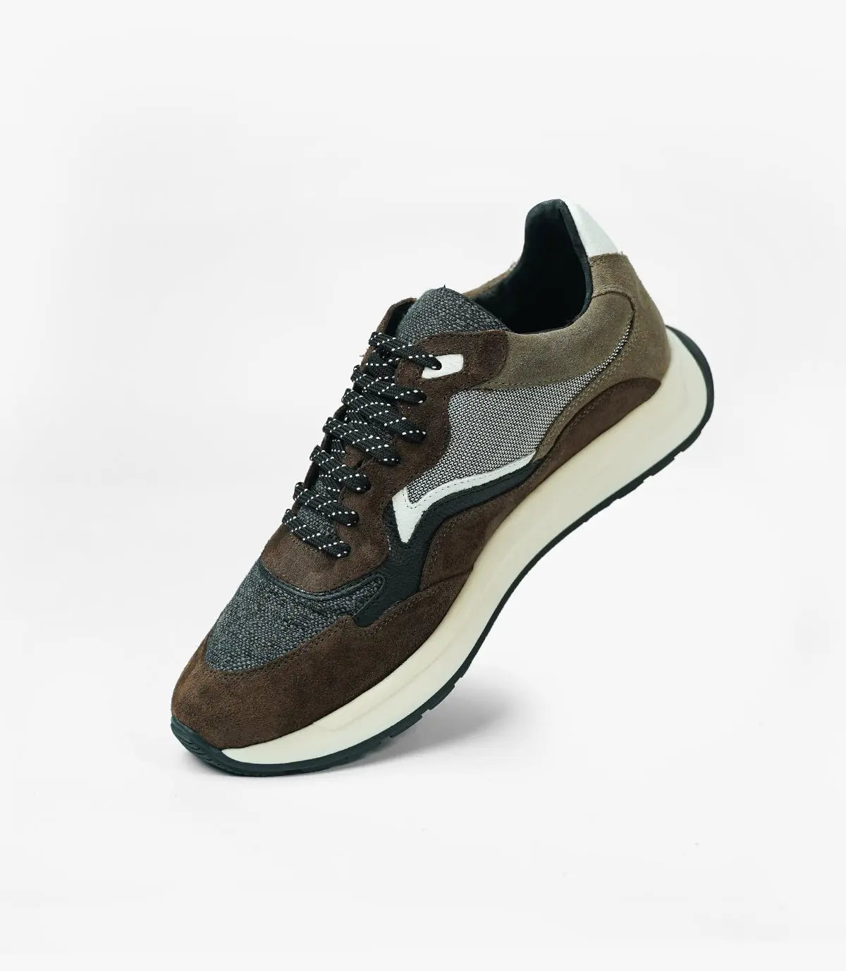 BASKET FLUENT FLEX EN DAIM, MARRON - CL810041 Celeno