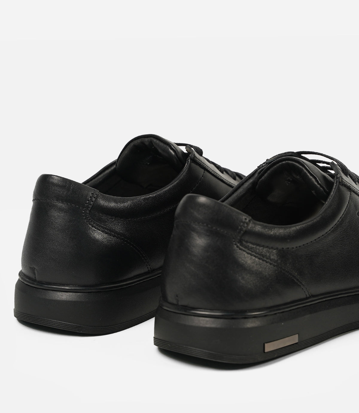 BASKET BRUNO En Cuir, Noir – CL5074