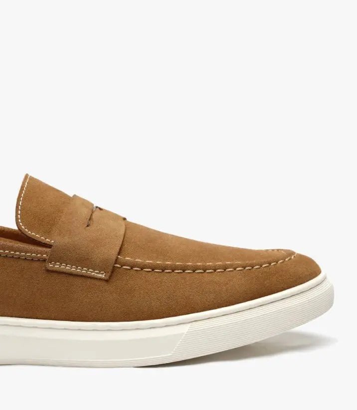 MOCASSIN ADDLER en Daim, CAMEL – CL6044 My Store