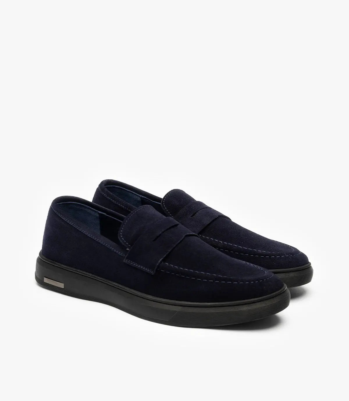 MOCASSIN ADDLER EN Daim Bleu nuit avec Semelle noire – CL6044 Celeno