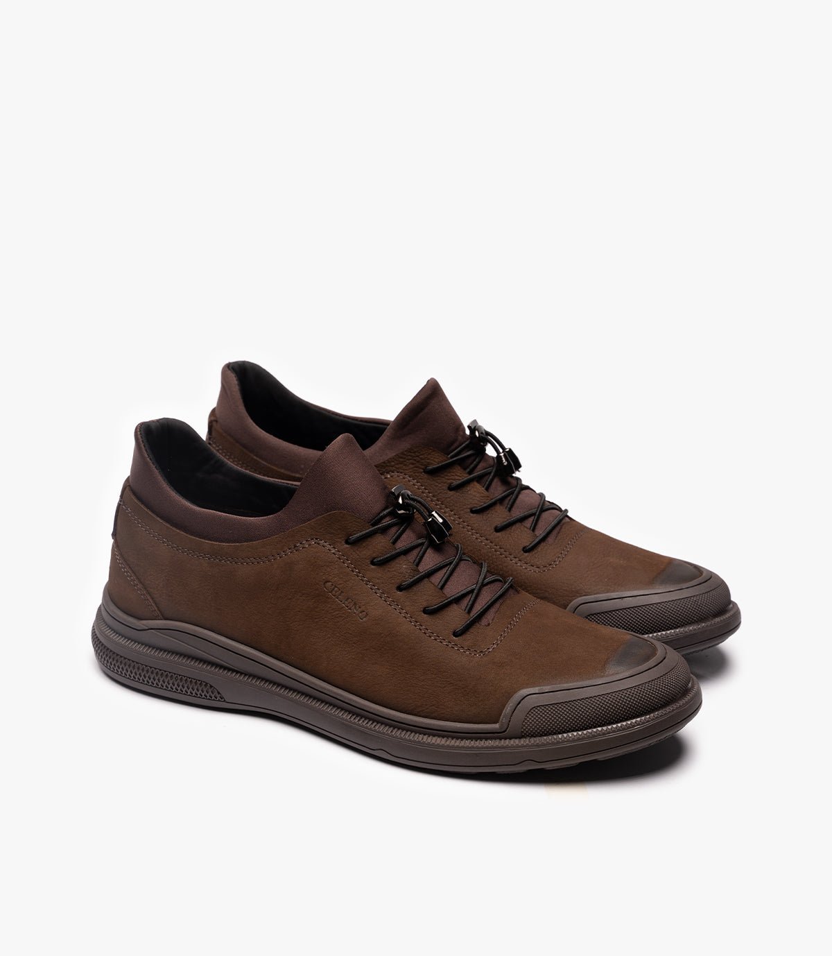 CAVAN en Daim, Marron -CL6062
