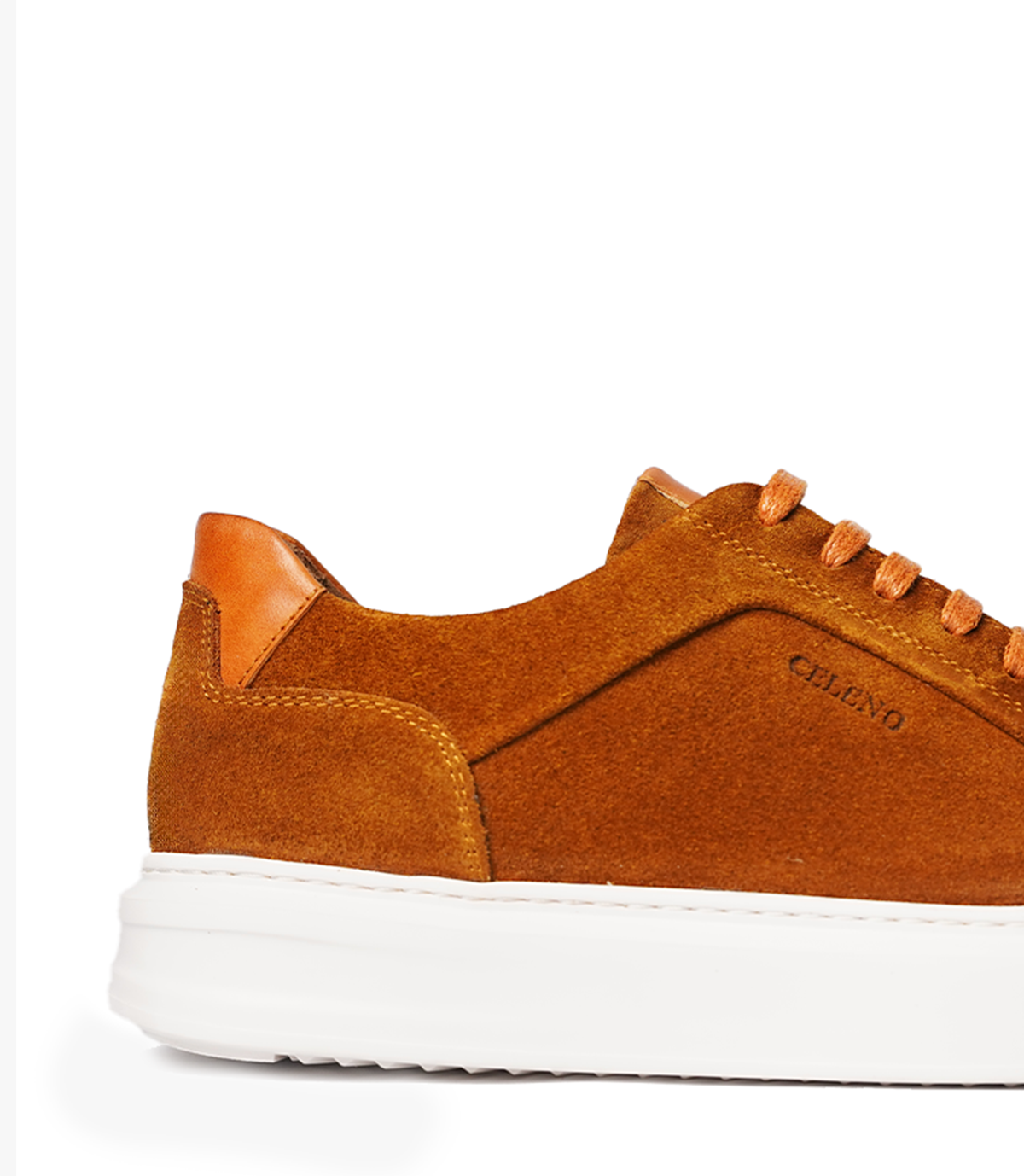 BASKET SUEDE en Daim, Tabac– CL6063