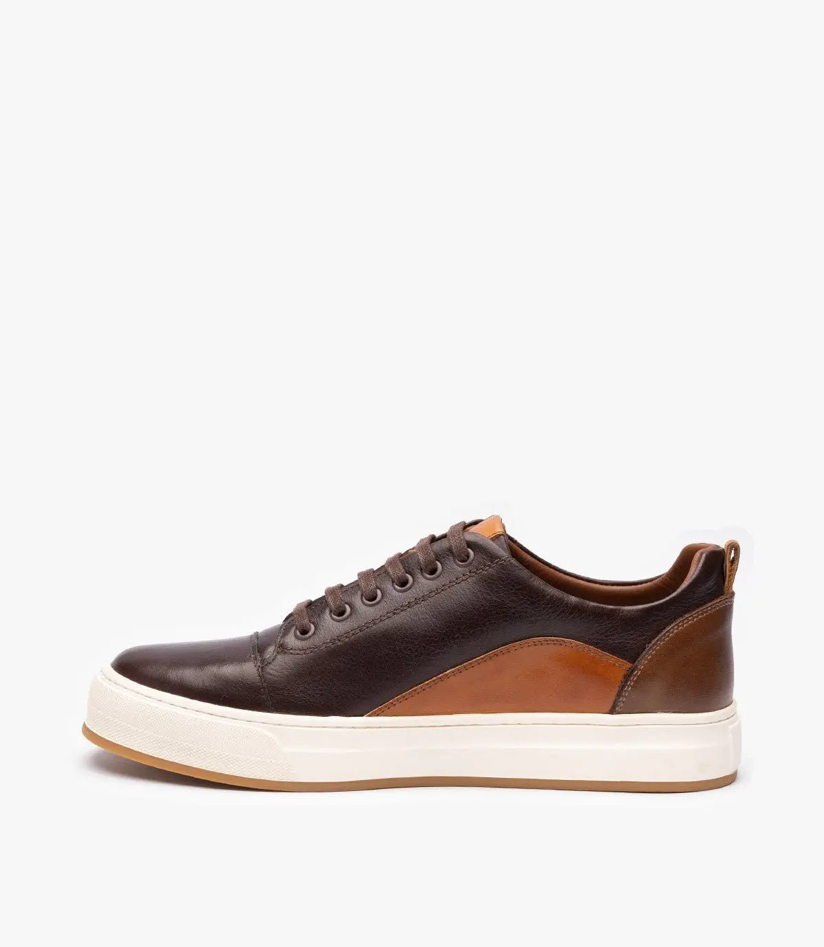 Celeno Maroc Basket Cuir Bolt marron pour homme 3