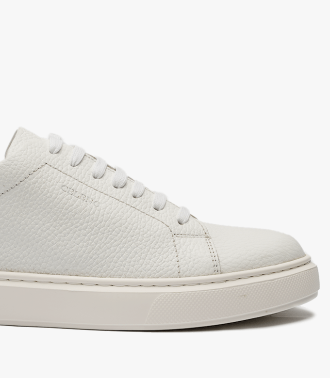 BASKET BLAZE En Cuir, Blanche – CL6080