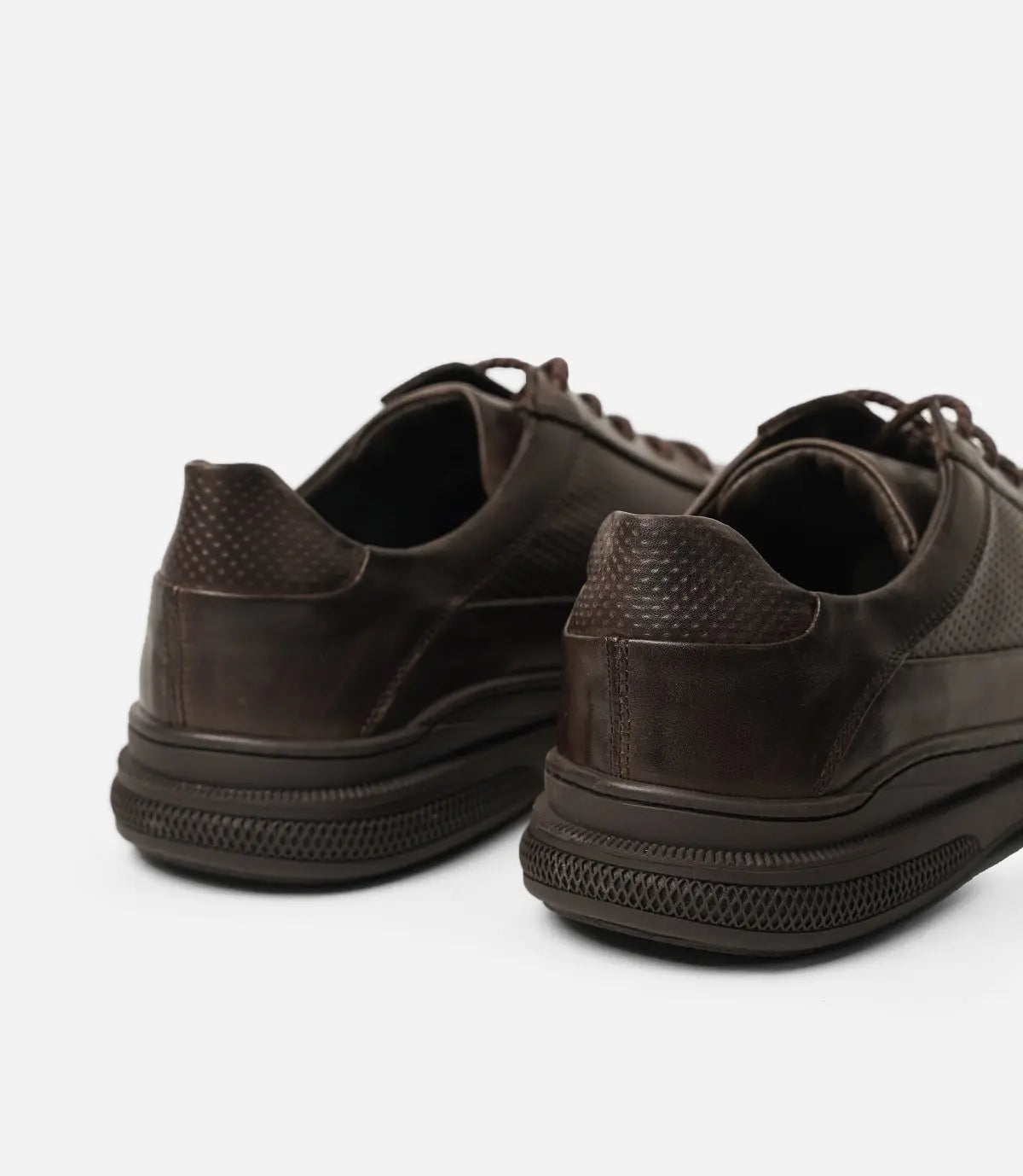 BASKET URBAN EN CUIR, Marron– CL316 Celeno