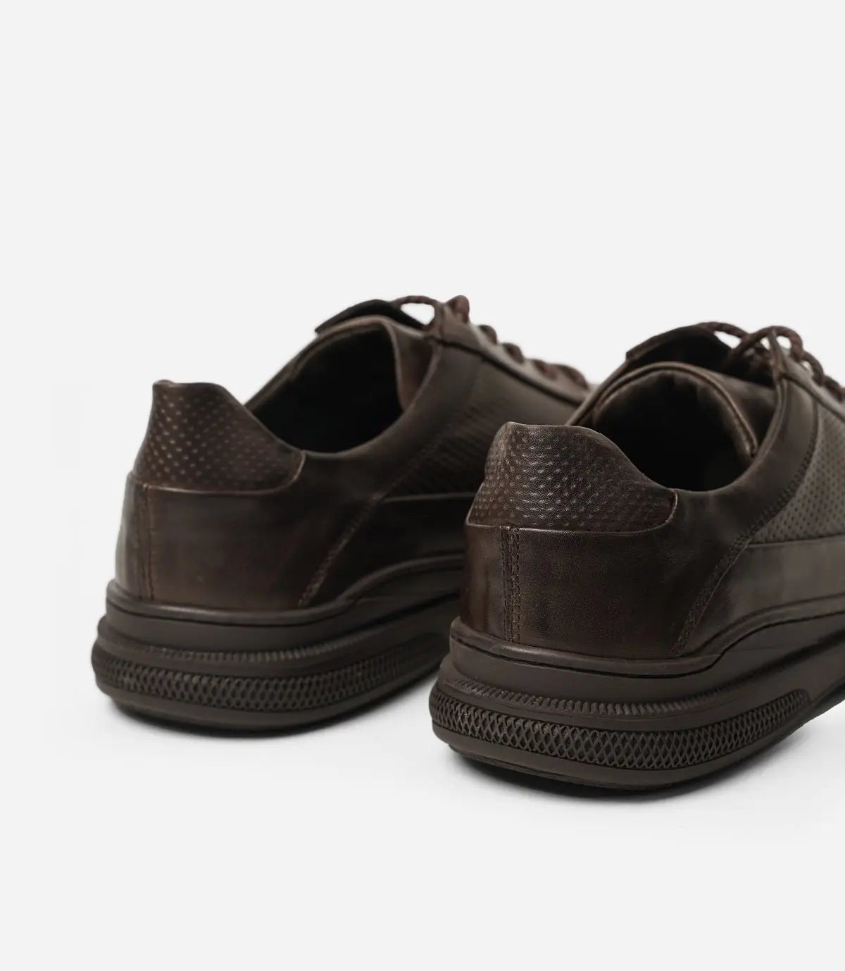 BASKET URBAN EN CUIR, Marron– CL316 Celeno