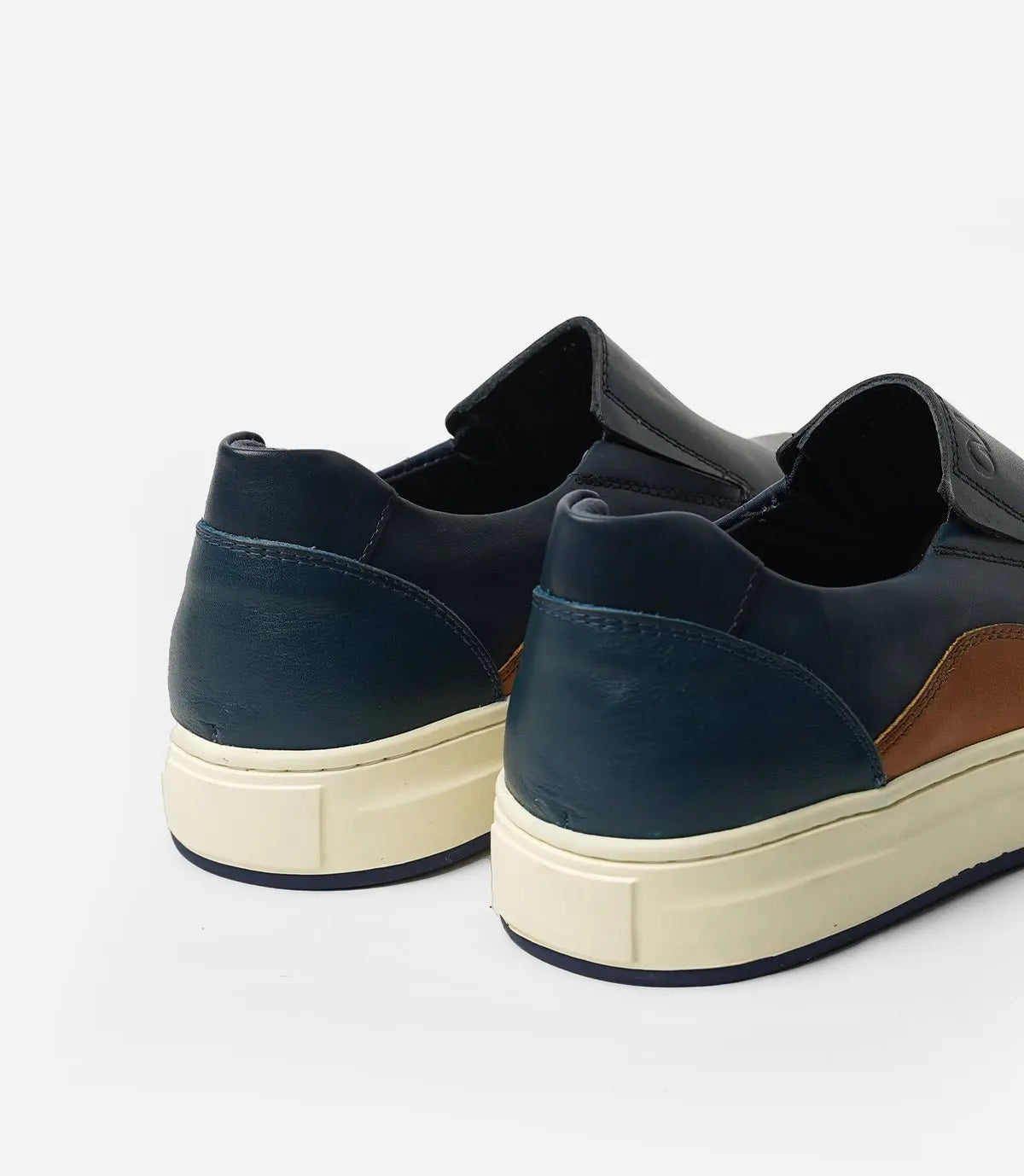 BASKET Titan En Cuir, Bleu – CL6090 Celeno