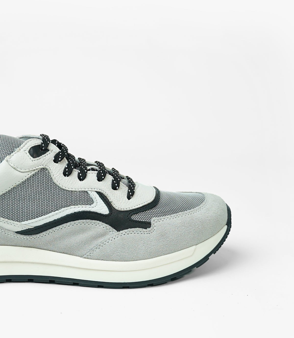 BASKET FLUENT FLEX EN DAIM, GRIS - CL850041