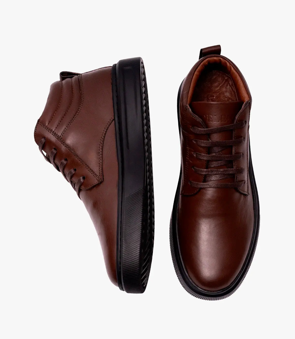 Bottine Oxford en Cuir Marron CL2028 Celeno