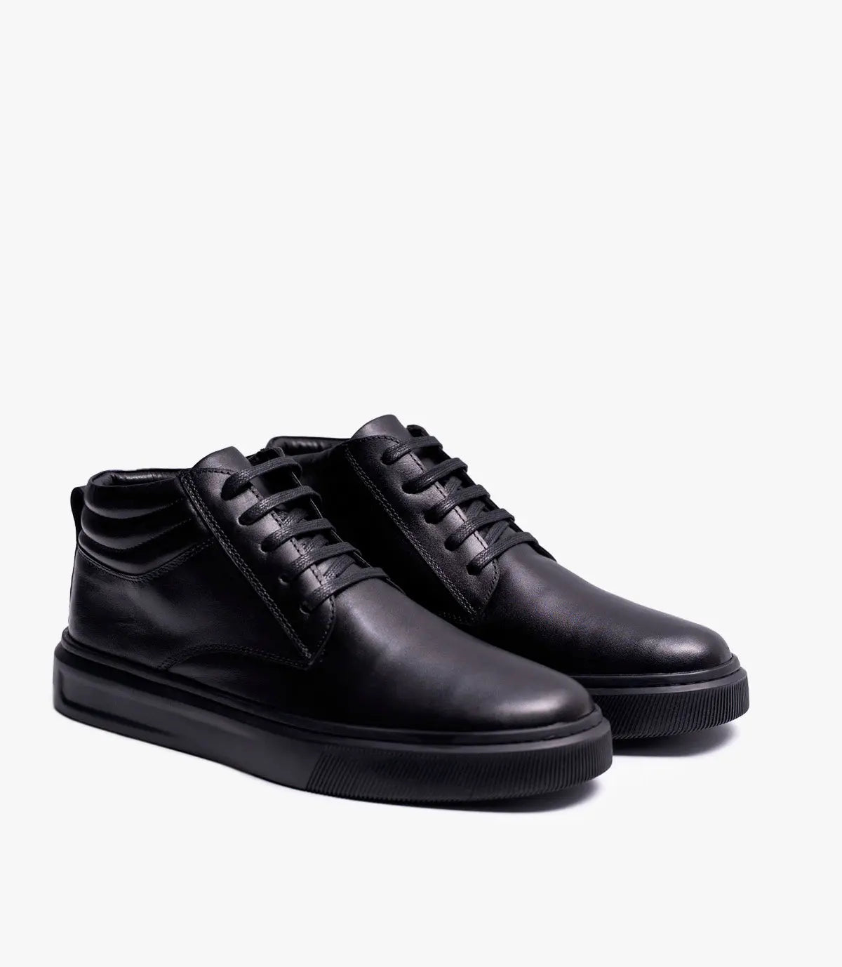 Bottine Oxford en Cuir Noir CL2028 Celeno